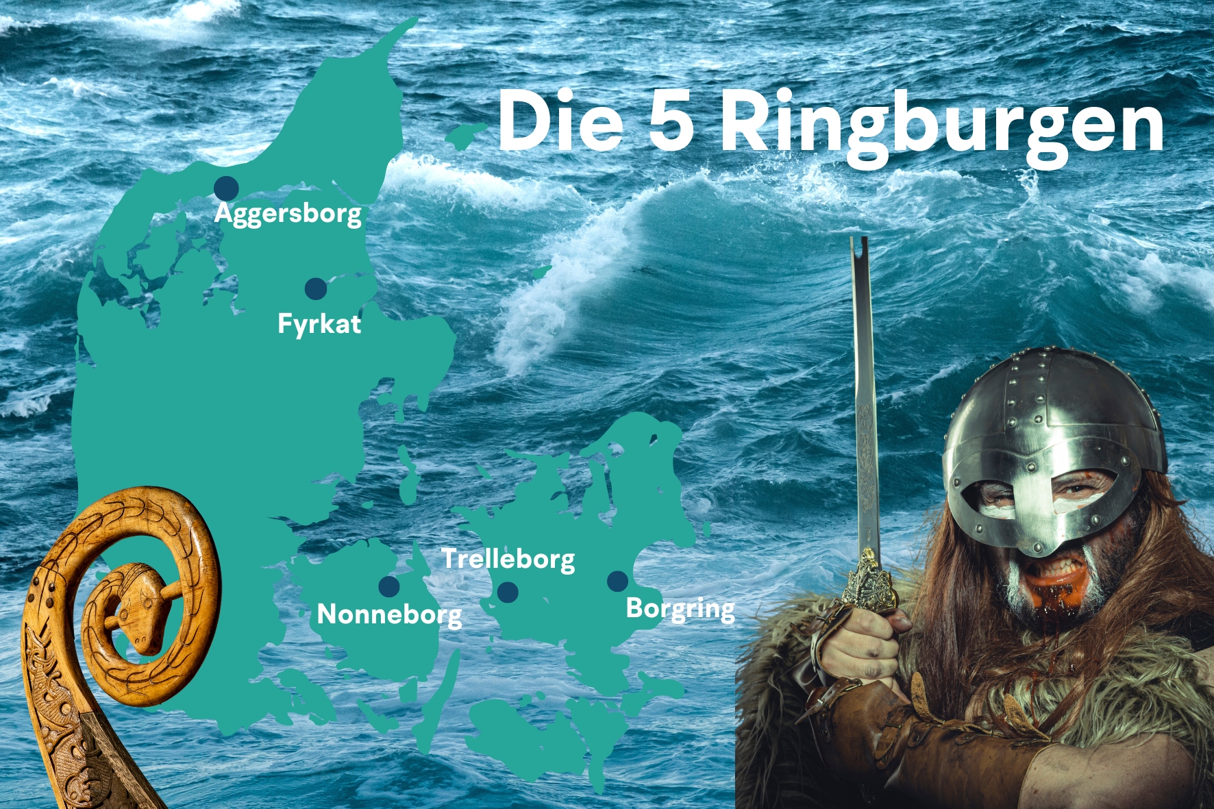 Übersicht der dänischen Ringburgen